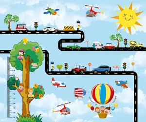 Painel de Parede personalizado para quarto infantil de menino