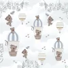 Painel de Parede Personalizado com Balões para Quarto Infantil de Menino