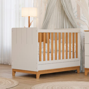 Berço Biscoito 2 em 1 - Transforma em Berço e Mini Cama